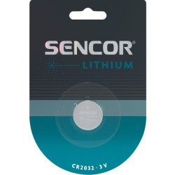 Lítiová batéria SBA CR2032 1BP SENCOR Lítiová batéria SBA CR2032 1BP SENCOR