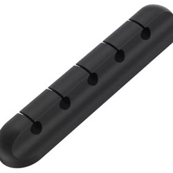 Organizér káblov čierny Organizér káblov čierny