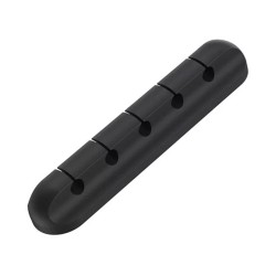 Organizér káblov čierny Organizér káblov čierny