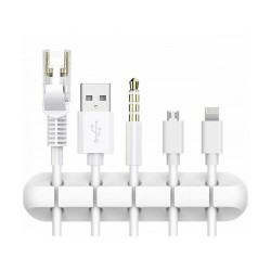 Organizér káblov biely Organizér káblov biely