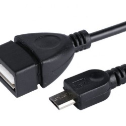 USB OTG kábel/redukcia micro USB - USB 2.0