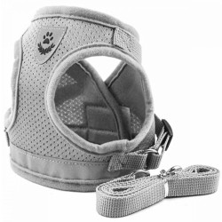 Postroj pre psov a mačky s vodítkom, obvod 30-36cm Postroj pre psov a mačky s vodítkom, obvod 30-36cm