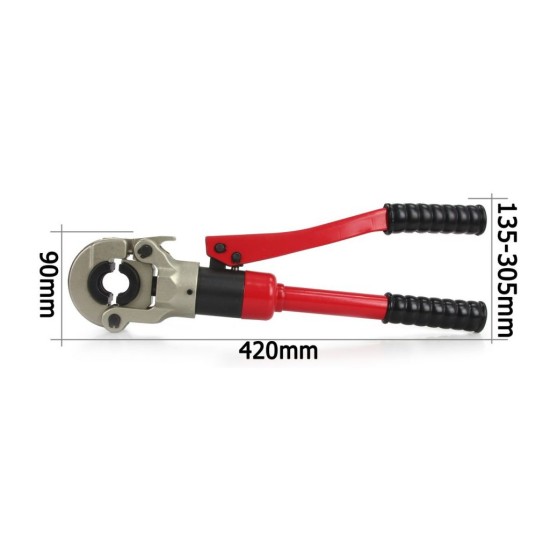 Kliešte na krimpovanie rúrok PEX 12t 16-32mm, U/V/TH CATA