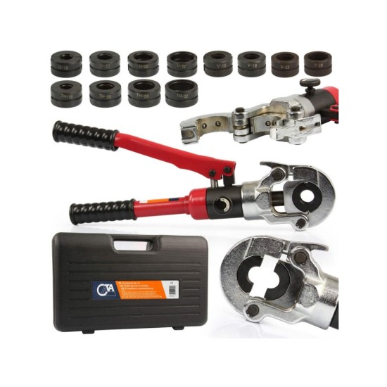 Kliešte na krimpovanie rúrok PEX 12t 16-32mm, U/V/TH CATA