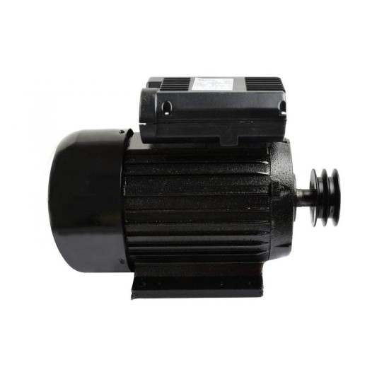 Elektromotor 3kW, 230V, 1-fázový s kladkou GEKO