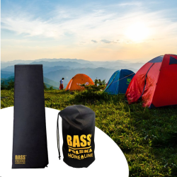 Samonafukovacia podložka 185x50x2,55cm, čierna BASS