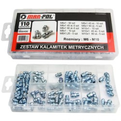 Sada 110ks mazacích cumlíc MAR-POL Sada 110ks mazacích cumlíc MAR-POL