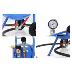 Mobilná tryskacia jednotka, pieskovač 76l RIPPER