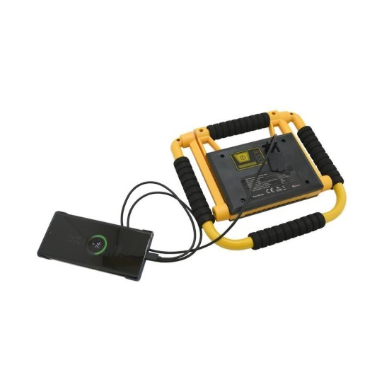 COB 20W dobíjacia baterka s powerbankou COMPASS