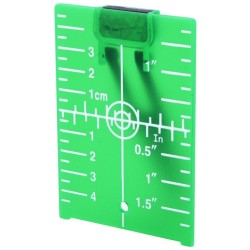 Terč na zvýraznenie laserového lúča, zelený EXTOL PREMIUM