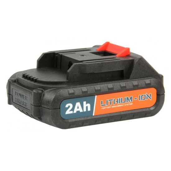 Akumulátorová jednoručná reťazová píla 6", 2xLi-Ion 21V- 2,5Ah DEMON