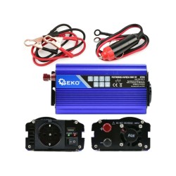 Menič napätia 12/230V 300W/600W, čistá sínusová vlna GEKO Menič napätia 12/230V 300W/600W, čistá sínusová vlna GEKO