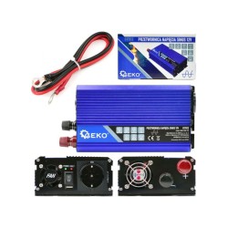 Menič napätia 12/230V 500W/1000W, čistá sínusová vlna GEKO