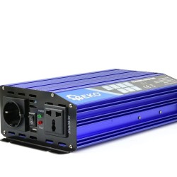 Menič napätia 12/230V 1000W/2000W, čistá sínusoida GEKO Menič napätia 12/230V 1000W/2000W, čistá sínusoida GEKO