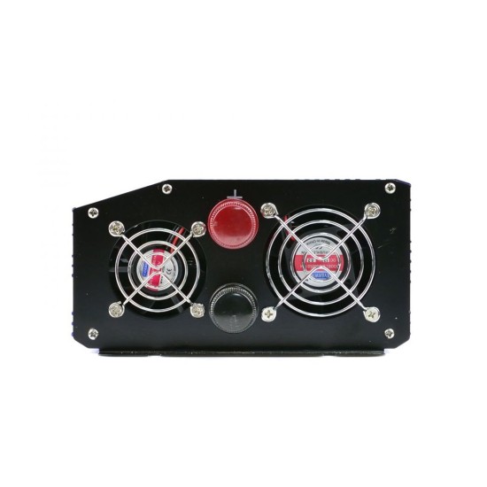 Menič napätia 12/230V 1000W/2000W, čistá sínusoida GEKO Menič napätia 12/230V 1000W/2000W, čistá sínusoida GEKO
