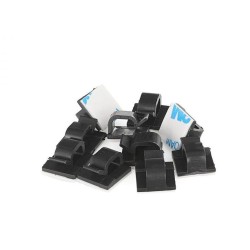 Organizér/káblová svorka 14x14mm, sada 10ks KELTIN Organizér/káblová svorka 14x14mm, sada 10ks KELTIN
