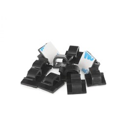 Organizér/káblová svorka 14x14mm, sada 10ks KELTIN Organizér/káblová svorka 14x14mm, sada 10ks KELTIN