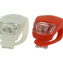 Sada svetiel na bicykel 2ks SILICON 18lm COMPASS