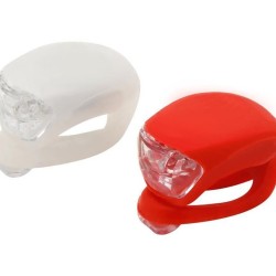 Sada svetiel na bicykel 2ks SILICON 18lm COMPASS