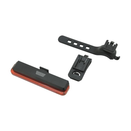 Svetlo na bicykel zadné COB LED 60lm červené 4 funkcie COMPASS