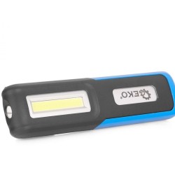 Batériové pracovné svetlo 3+3W LED COB 1200 mAh s držiakom a magnetom GEKO Batériové pracovné svetlo 3+3W LED COB 1200 mAh s držiakom a magnetom GEKO