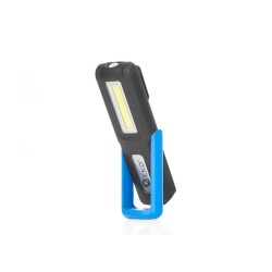 Batériové pracovné svetlo 3+3W LED COB 1200 mAh s držiakom a magnetom GEKO Batériové pracovné svetlo 3+3W LED COB 1200 mAh s držiakom a magnetom GEKO