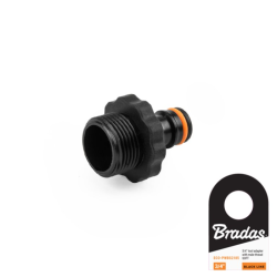 Adaptér BLACK LINE SOFT s vonkajším závitom 3/4"