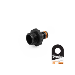 Adaptér BLACK LINE SOFT s vonkajším závitom 3/4"