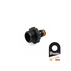 Adaptér BLACK LINE SOFT s vonkajším závitom 3/4"