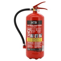 Práškový hasiaci prístroj 6 kg ABC (43A)