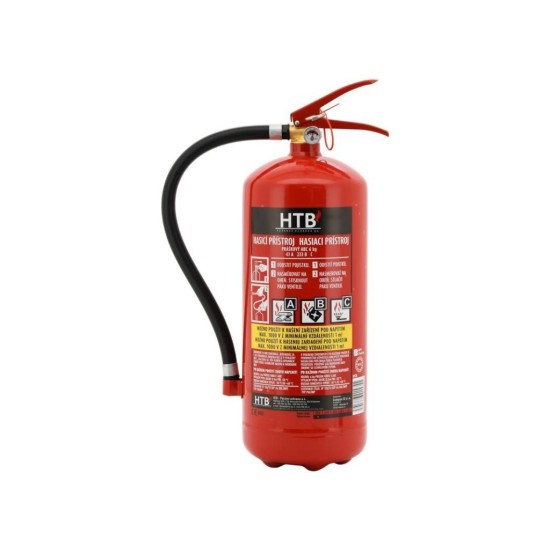 Práškový hasiaci prístroj 6 kg ABC (43A)