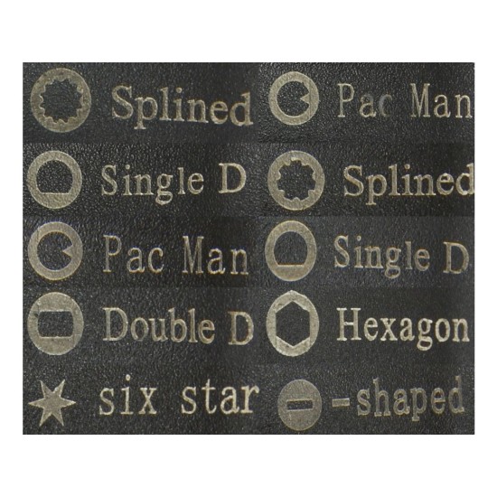 Sada 10ks nastavovacích kľúčov karburátora v kufríku MAR-POL Sada 10ks nastavovacích kľúčov karburátora v kufríku MAR-POL