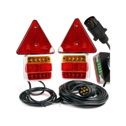 Sada LED zadných svetiel na magnete, s reflektorom MAR-POL Sada LED zadných svetiel na magnete, s reflektorom MAR-POL