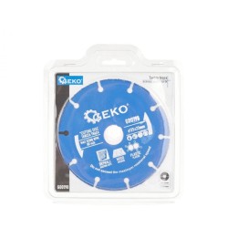 Rezací kotúč na drevo, plast, sadrokartón 125x22,2mm GEKO