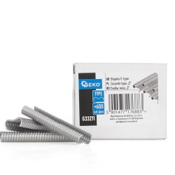 Klipy typu E na pripevnenie oplotenia, 600ks GEKO