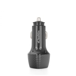 Nabíjačka do auta s funkciou rýchleho nabíjania 2xUSB QC3, 0,36W, 7,2A KELTIN