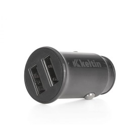 Nabíjačka do auta s funkciou rýchleho nabíjania 2xUSB, 24W, 4,8A KELTIN