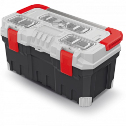 Kufrík na náradie TITAN PLUS sivý 554x286x276 KISTENBERG