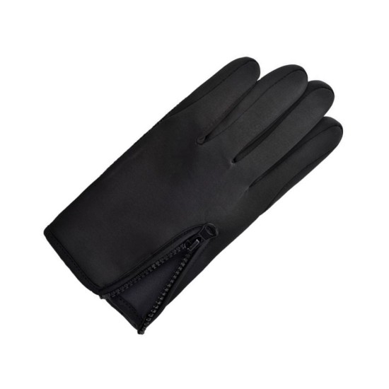 Dotykové športové rukavice, čierne, veľkosť. L