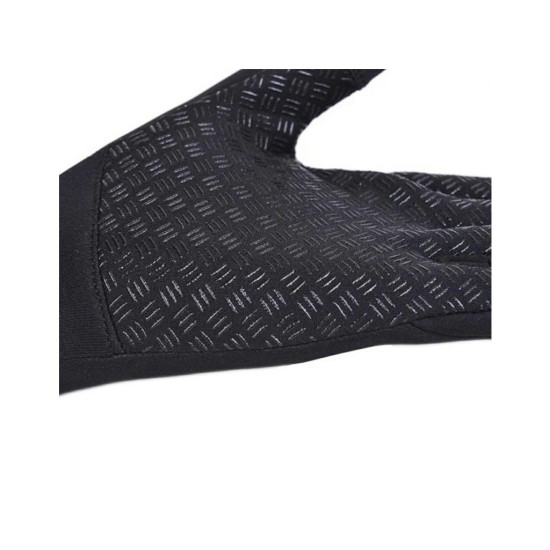 Dotykové športové rukavice, čierne, veľkosť. L