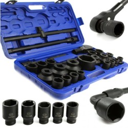 Nástrčné nástrčné hlavice 26ks, 3/4", 1" BJC