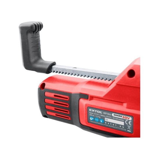 Vytláčacia pištoľ, zásobník SHARE20V batérie, 20V Li-ion, 2000mAh EXTOL PREMIUM Vytláčacia pištoľ, zásobník SHARE20V batérie, 20V Li-ion, 2000mAh EXTOL PREMIUM