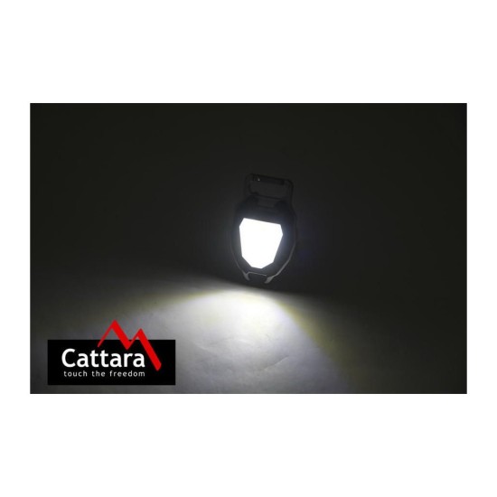 Svietidlo COB 560lm MULTI EMBLEM so zapaľovačom CATTARA