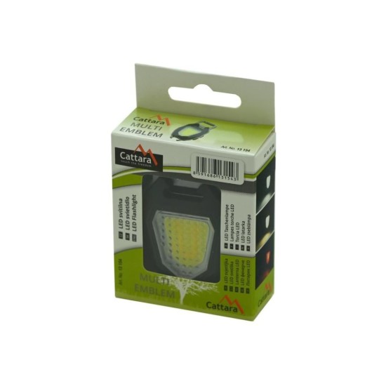 Svietidlo COB 560lm MULTI EMBLEM so zapaľovačom CATTARA