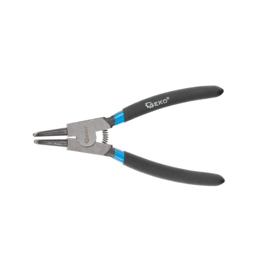 Zakrivené kliešte Seeger 160mm/6", vonkajšie GEKO Zakrivené kliešte Seeger 160mm/6", vonkajšie GEKO