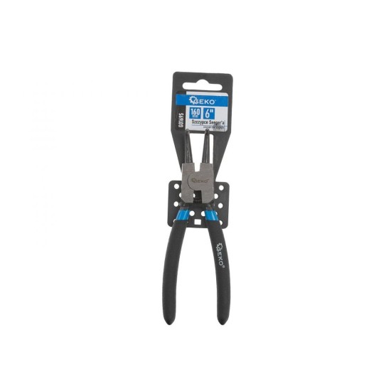 Zakrivené kliešte Seeger 160mm/6", vonkajšie GEKO Zakrivené kliešte Seeger 160mm/6", vonkajšie GEKO