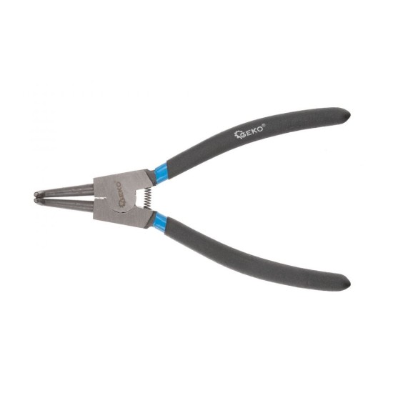 Zakrivené kliešte Seeger 200mm/8", vonkajšie GEKO