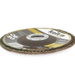 Brúsny lamelový kotúč, 125 mm, P100 KELTIN Brúsny lamelový kotúč, 125 mm, P100 KELTIN