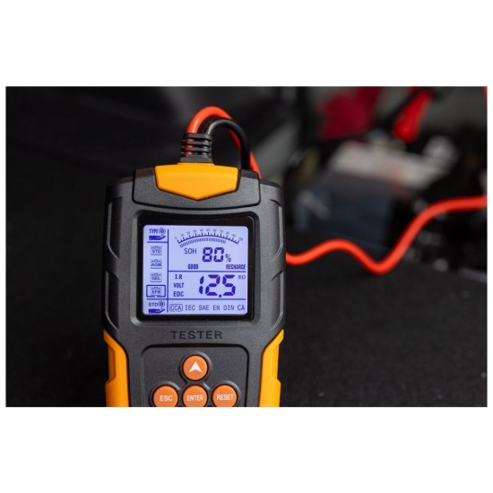 Tester autobatérií 12/24V MAR-POL Tester autobatérií 12/24V MAR-POL