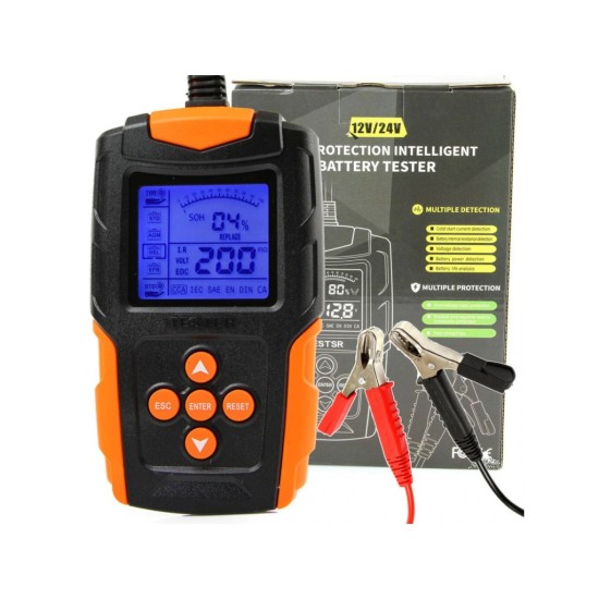 Tester autobatérií 12/24V MAR-POL Tester autobatérií 12/24V MAR-POL